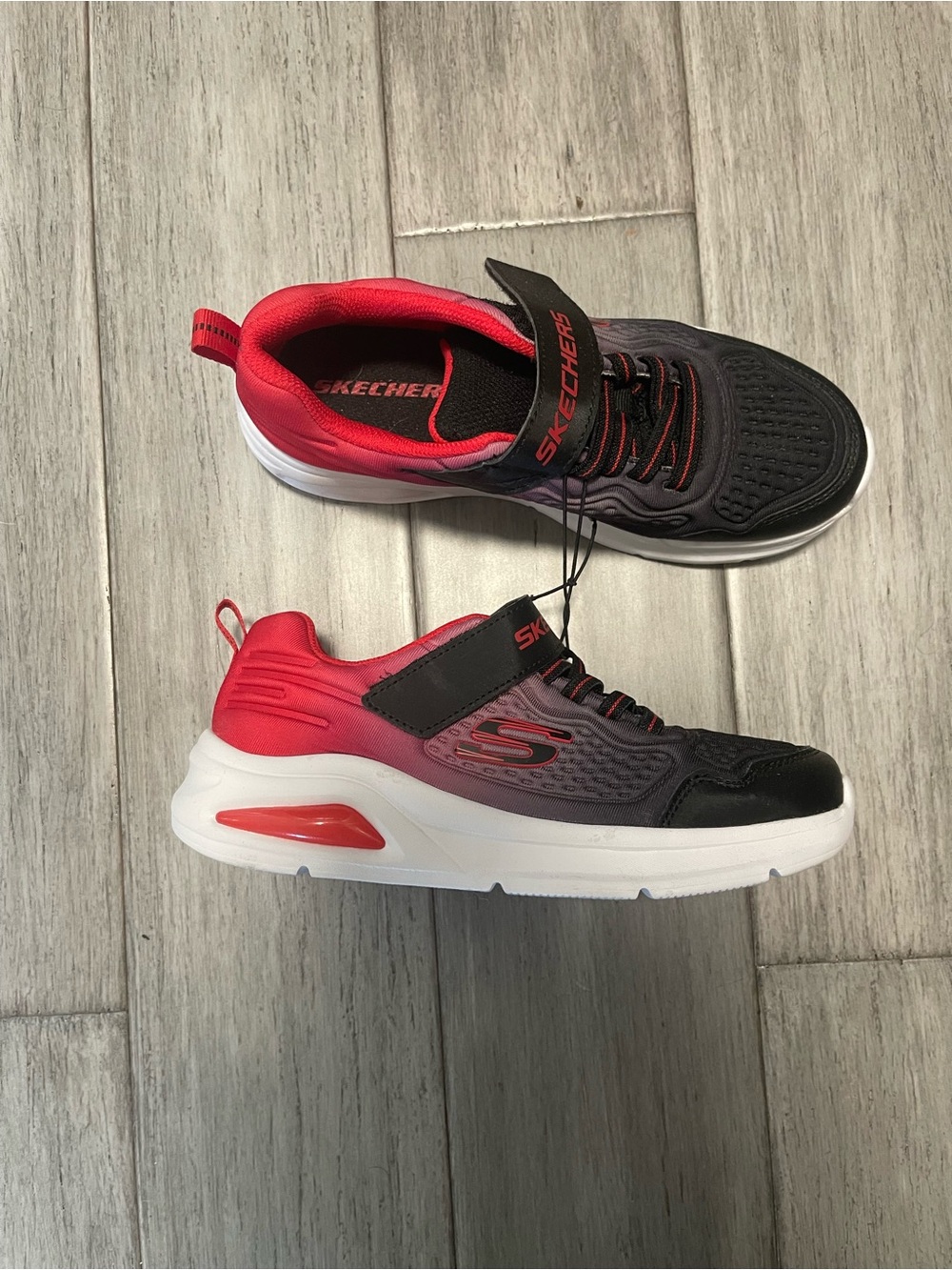 Skechers boy’s Black & Red Athletic Sneakers